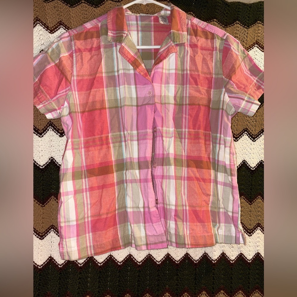 Vintage Cabin Creek Button Up| Size Petite Large